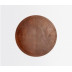 Evan Tobacco Round Placemat Full Grain Leather, Pack of 2
