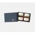 Marina White Sea Urchin Napkin Rings Boxed Set of 4