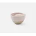 Rivka Pink Salt Glaze Pinch Bowl Stoneware, Pack of 3