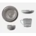 Wyatt Gray Marble Glaze, Cereal/Ice Cream Bowl, Stoneware, Pack of 4