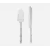 Liliana Polished Silver Cake 2-Pc Serving Set (Serving Knife, Cake Server)