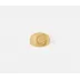 Clark Gold Napkin Ring, Letter C