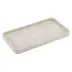 Grasscloth Ecru Rounded Vanity Tray