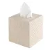 Wicker Cream Tissue Box