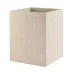 Wicker Cream Waste Basket
