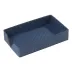 Wicker Navy Guest Towel Box