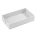 Wicker White Guest Towel Box