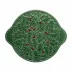 Holly Green/Red Tart Tray 36