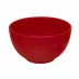 Snowflakes Red Bowl 15