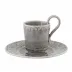 Rua Nova Anthracite Coffee Cup & Saucer