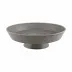 Rua Nova Anthracite Footed Fruit Bowl 13"