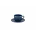 Fantasy Blue Tea Cup & Saucer