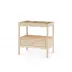 Arianna Sand 1-Drawer Cabinet Base Only