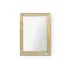 Reese Antique Champagne Rectangular Mirror Small