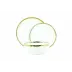 Dauville Gold 3-Pc Place Setting (Dinner Plate, Salad Plate, Cereal Bowl)