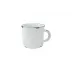 Tinware Set of 4 Espresso Mugs White