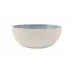 Shell Bisque Blue Set of 4 Small Bowls