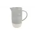 Shell Bisque Grey Pitcher