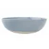 Shell Bisque Blue Round Serving Bowl