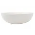 Shell Bisque White Round Serving Bowl