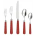 Altea Ruby Red 5 Piece Place Setting