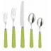 Altea Lime Green 5-Pc Place Setting