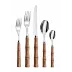 Byblos Natural Wood 5 Piece Place Setting