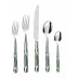 Ceres Green 5 Piece Place Setting
