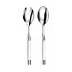 Conty White Salad Servers