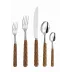 Ellipse Wood 5 Piece Place Setting