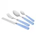 Helios Azur Blue 5-Pc Place Setting