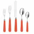 Helios Orange 5-Pc Place Setting