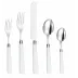 Helios White 5-Pc Place Setting