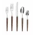 Tang Brown 5-Pc Place Setting