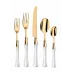 Venus PVD Gold Crystal 5 Piece Place Setting