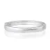 Cleopatra Silver Oval Hinged Bangle S/M