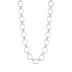 Cleopatra Silver Link Necklace Grande 16"+2"