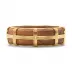 Gaia Teak Hinged Bangle M/L