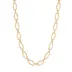 Maharani Clear Cubic Zirconia Chain Necklace Petite 16"+2"