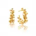 Meadow Gold Hoop Earrings Small
