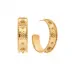 Berry Classic Gold Hoop Earrings Medium