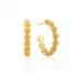 Berry Icon Gold Hoop Earrings Small