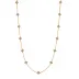 Berry Clover Mother of Pearl Double Sided Necklace 34"
