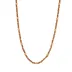 Berry Teak Single Strand Beads Necklace Petite 24"