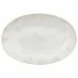 Eivissa Sand Beige Oval Platter 17.5'' x 12'' H2''