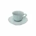Impressions Robin'S Egg Blue Tea Cup And Saucer 4.75'' x 3.75'' H2.75'' | 8 Oz. D6.75''