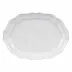 Impressions White Oval Platter 17.5'' X 12.5'' H1.5''