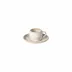 Eivissa Sand Beige Coffee Cup And Saucer 3.25'' x 2.5'' H2'' | 2 Oz. D5''