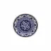 Alentejo Terracotta Blue-White Salad Plate D9''