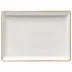 Sardegna White Rectangular Platter 17.75'' X 13'' H1.75''